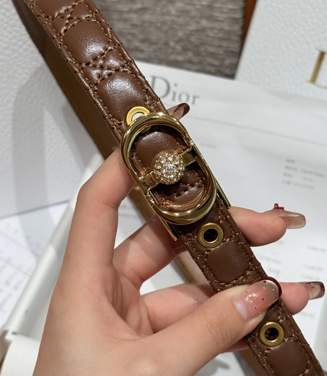 Dior 宽 3cm · 代购级 迪奥 -30 Montaigne Jolie 腰带