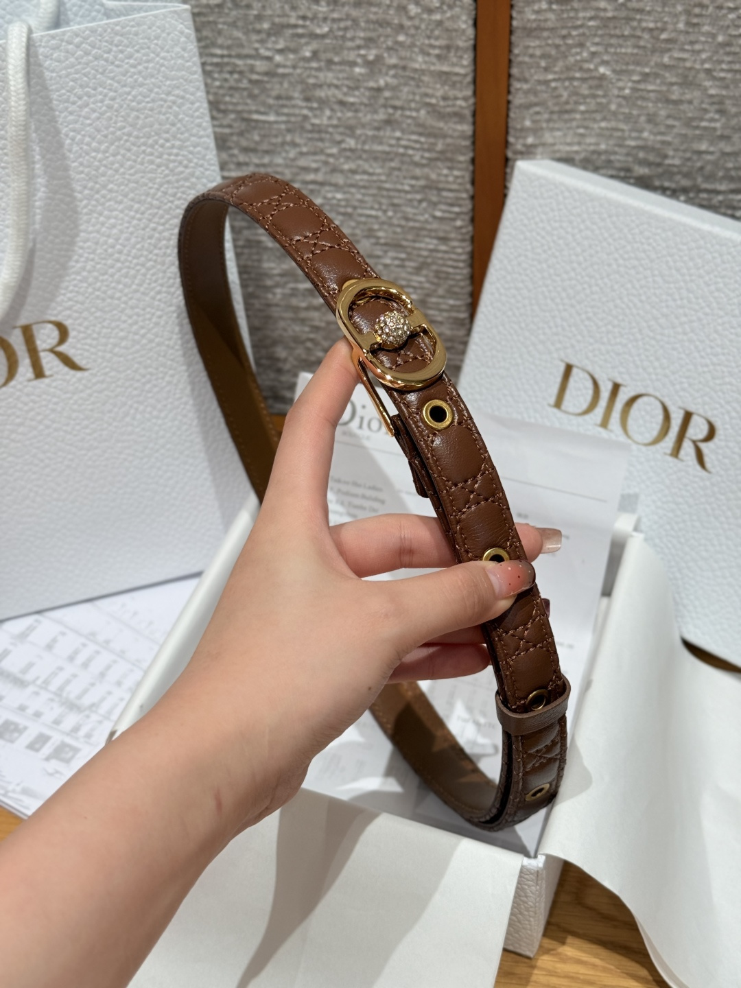 Dior 宽 3cm · 代购级 迪奥 -30 Montaigne Jolie 腰带