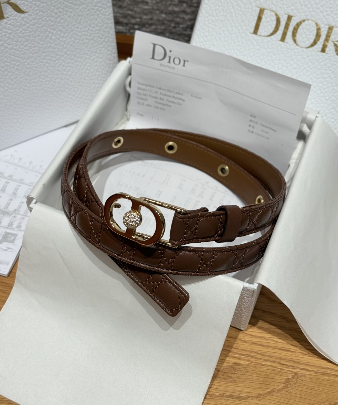 Dior 宽 3cm · 代购级 迪奥 -30 Montaigne Jolie 腰带