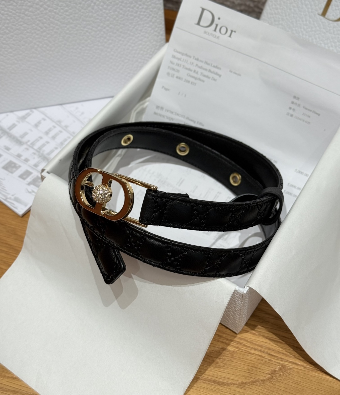 Dior 宽 3cm · 代购级 迪奥 -30 Montaigne Jolie 腰带