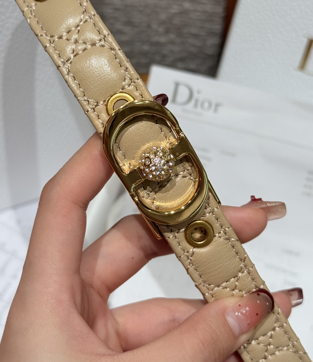 Dior 宽 3cm · 代购级 迪奥 -30 Montaigne Jolie 腰带