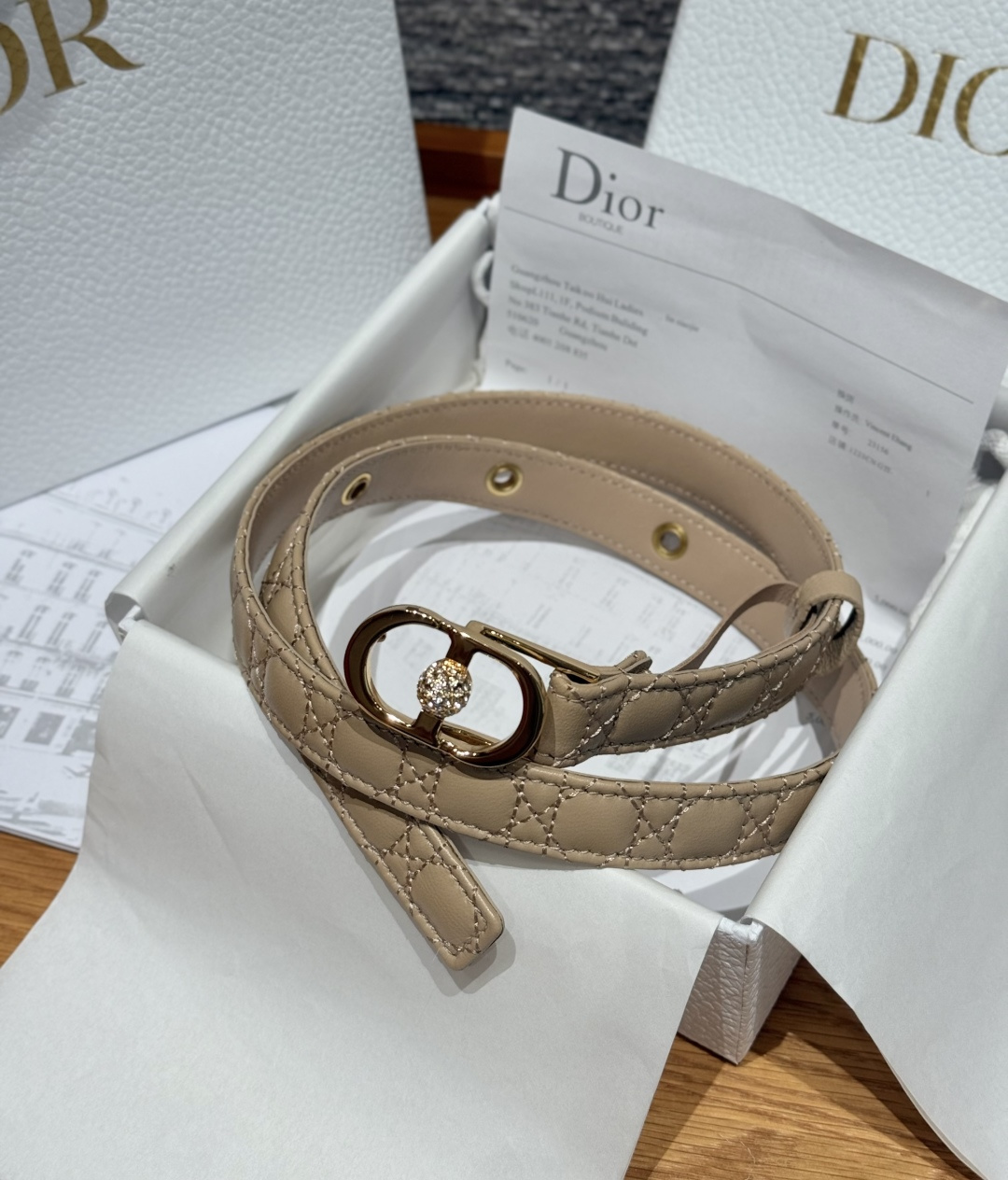 Dior 宽 3cm · 代购级 迪奥 -30 Montaigne Jolie 腰带