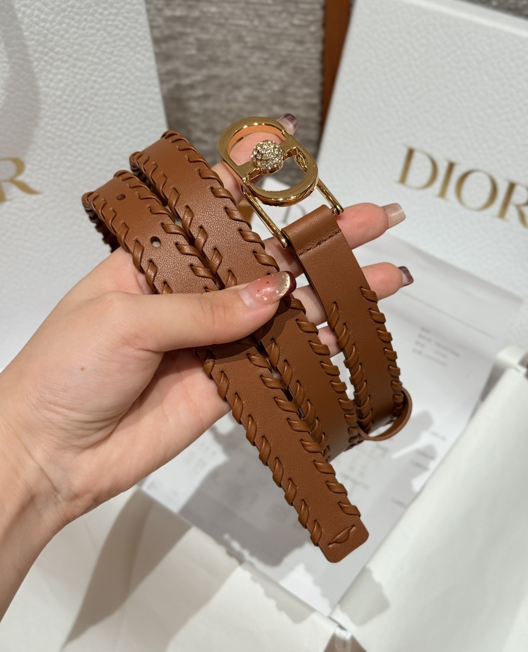 Dior 宽 3cm · 代购级 迪奥 -30 Montaigne Jolie 腰带