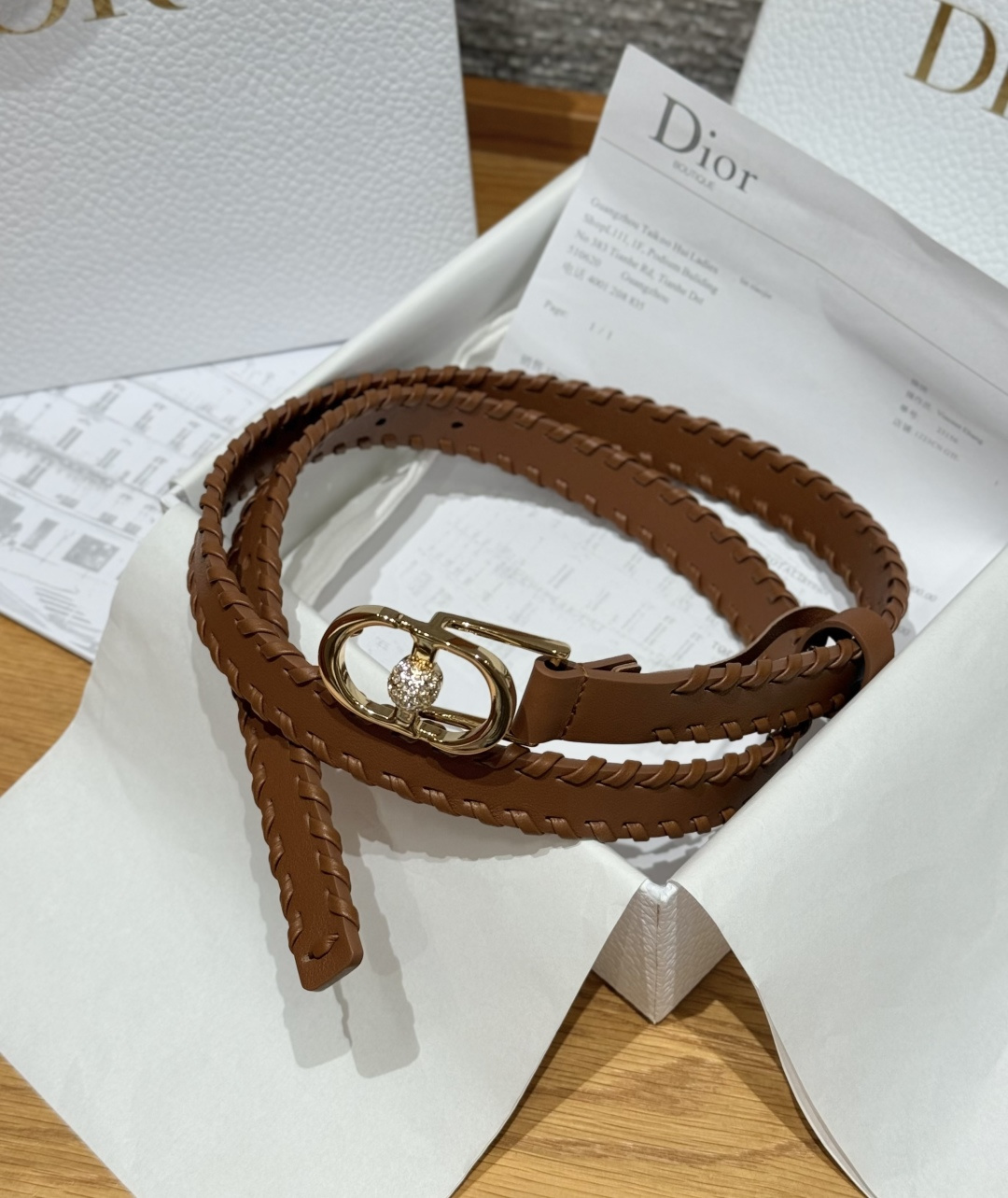 Dior 宽 3cm · 代购级 迪奥 -30 Montaigne Jolie 腰带