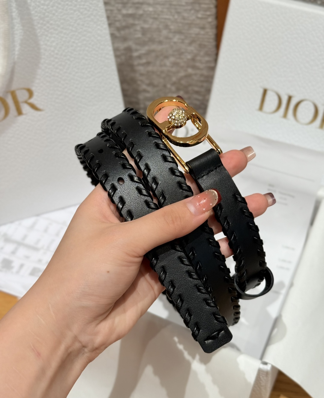 Dior 宽 3cm · 代购级 迪奥 -30 Montaigne Jolie 腰带
