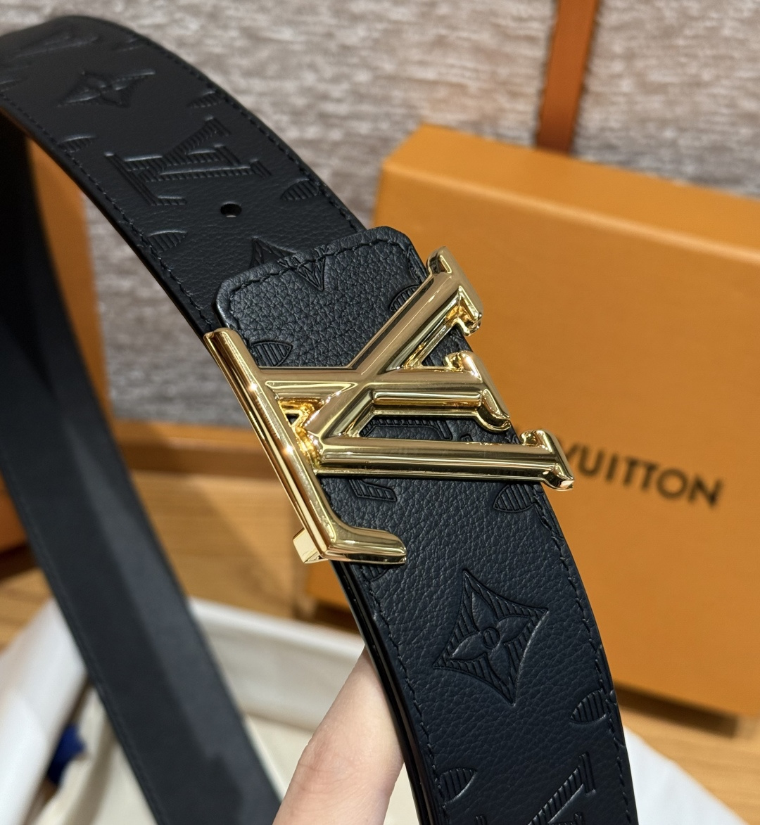 루이비통 디멘션 40mm 리버서블 가죽 벨트 상세 이미지 5