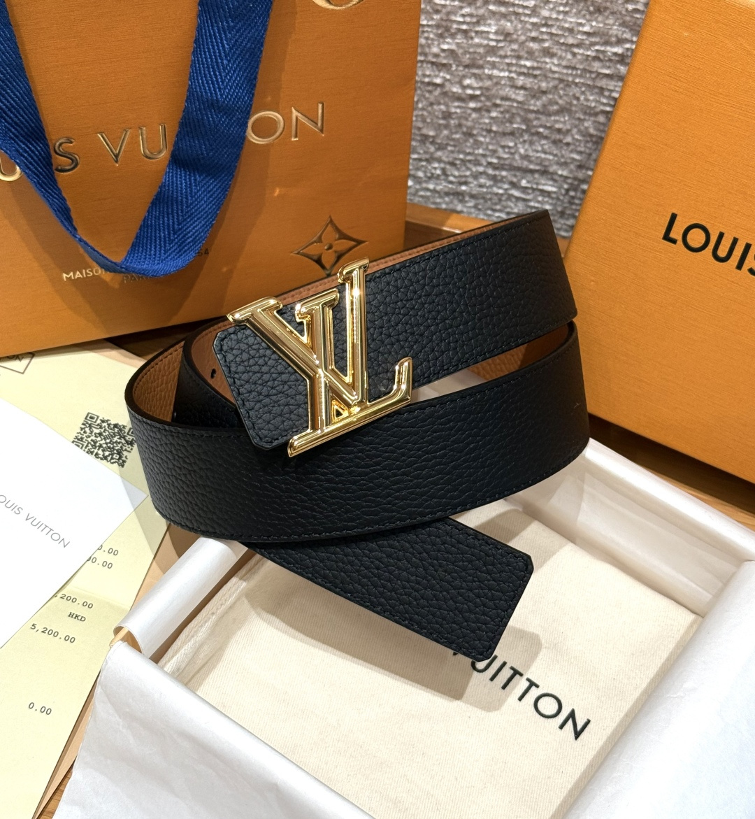 루이비통 TAURILLON 40mm 양면 가죽 벨트 상세 이미지 2