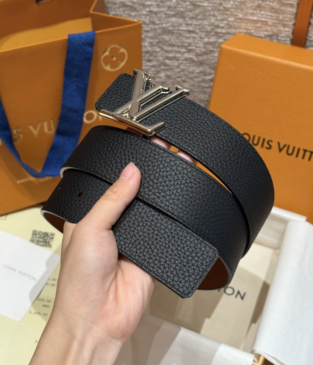 루이비통 JD350 토리옹 40mm 리버서블 벨트 상세 이미지 3