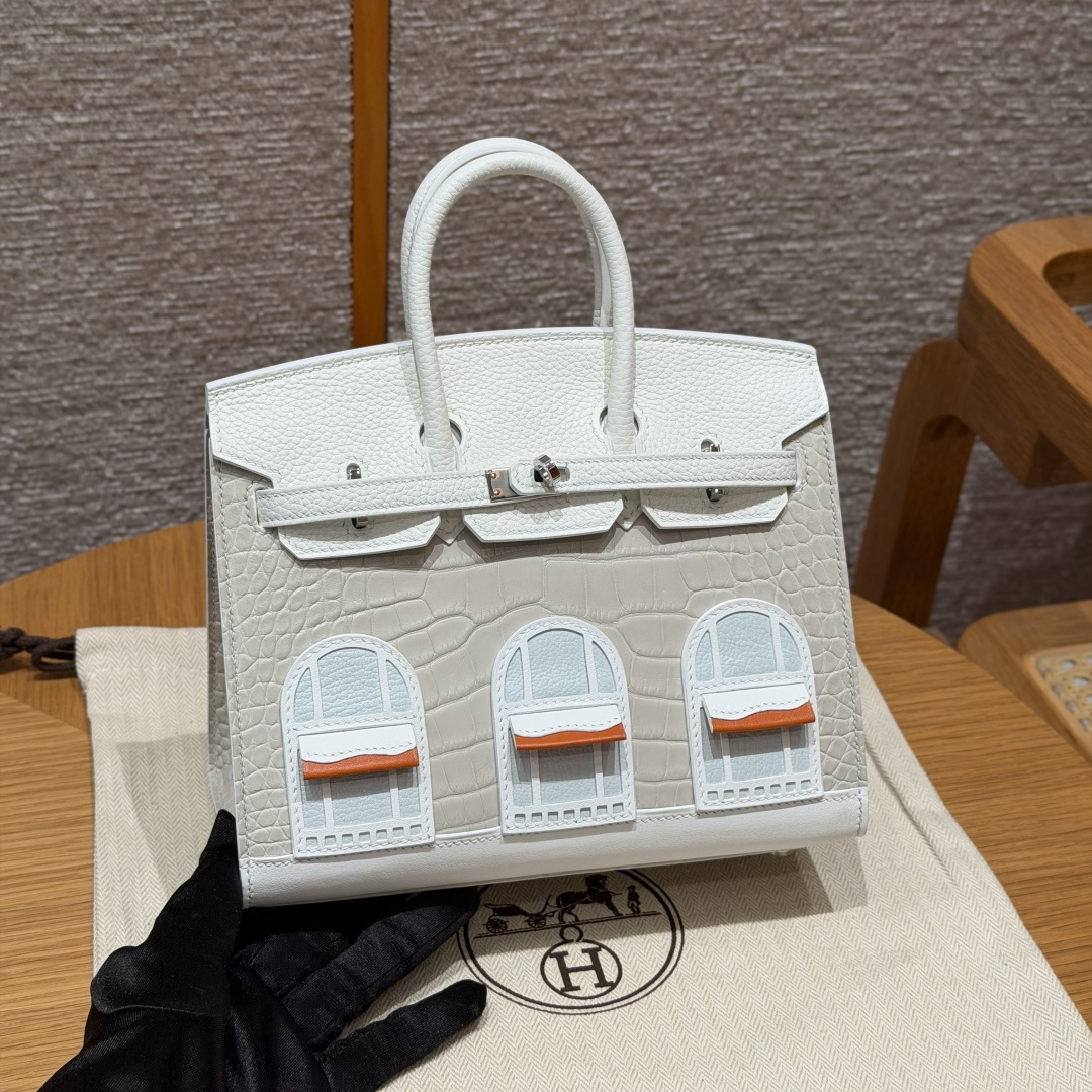 Hermès Birkin Faubourg 20cm (Beton)