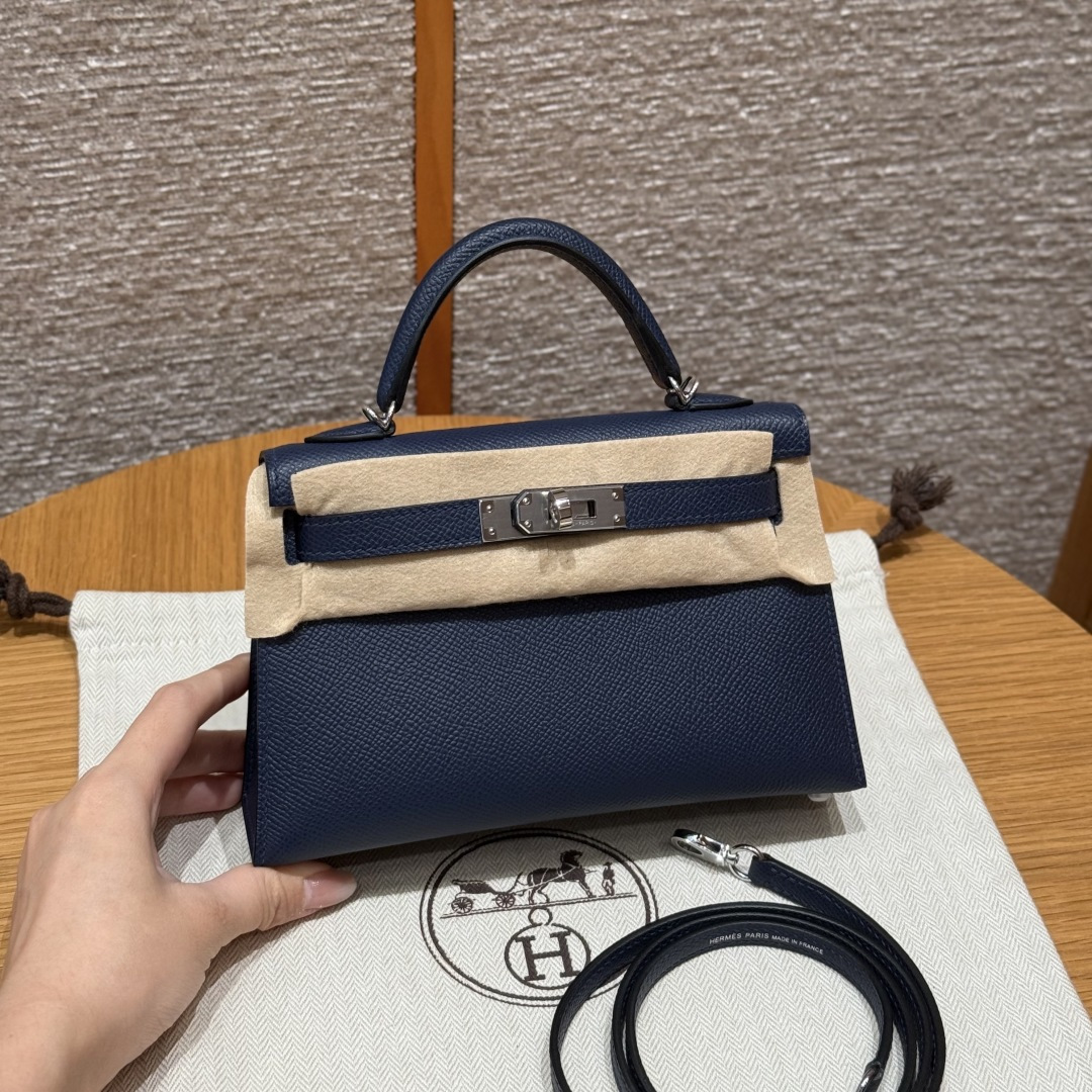 Hermès 19cm (Blue navy)