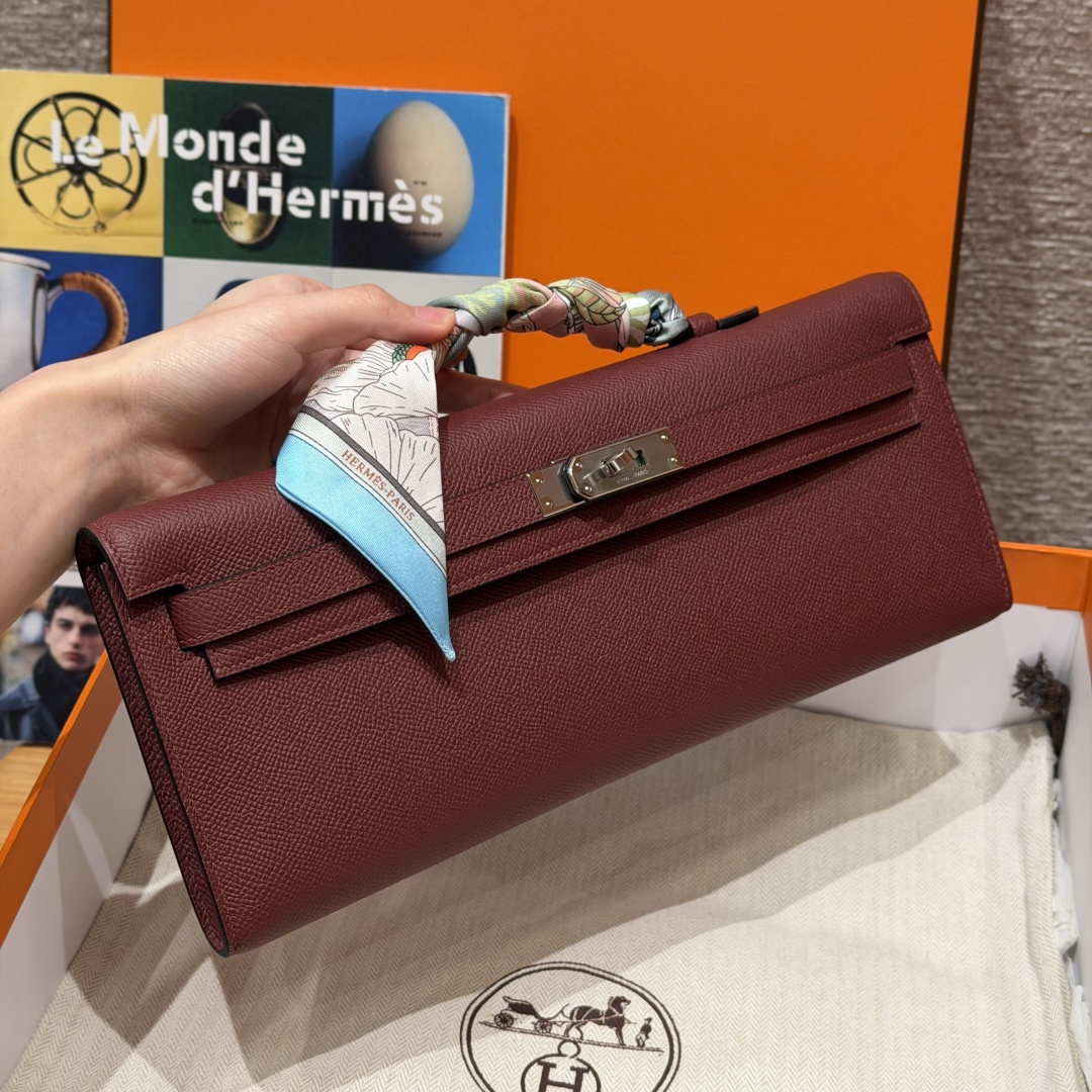 Hermès Kelly cut 31cm (Rouge H)