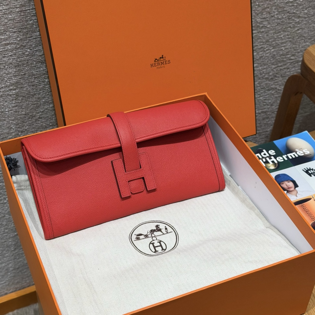 Hermès Jige Elan (Rouge Cpeur)