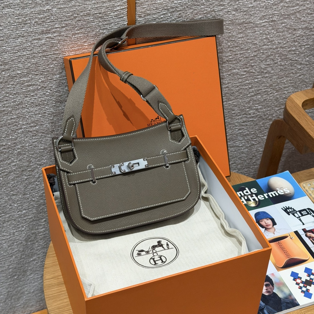 Hermès Jypsiere mini 23cm (Etoupe)