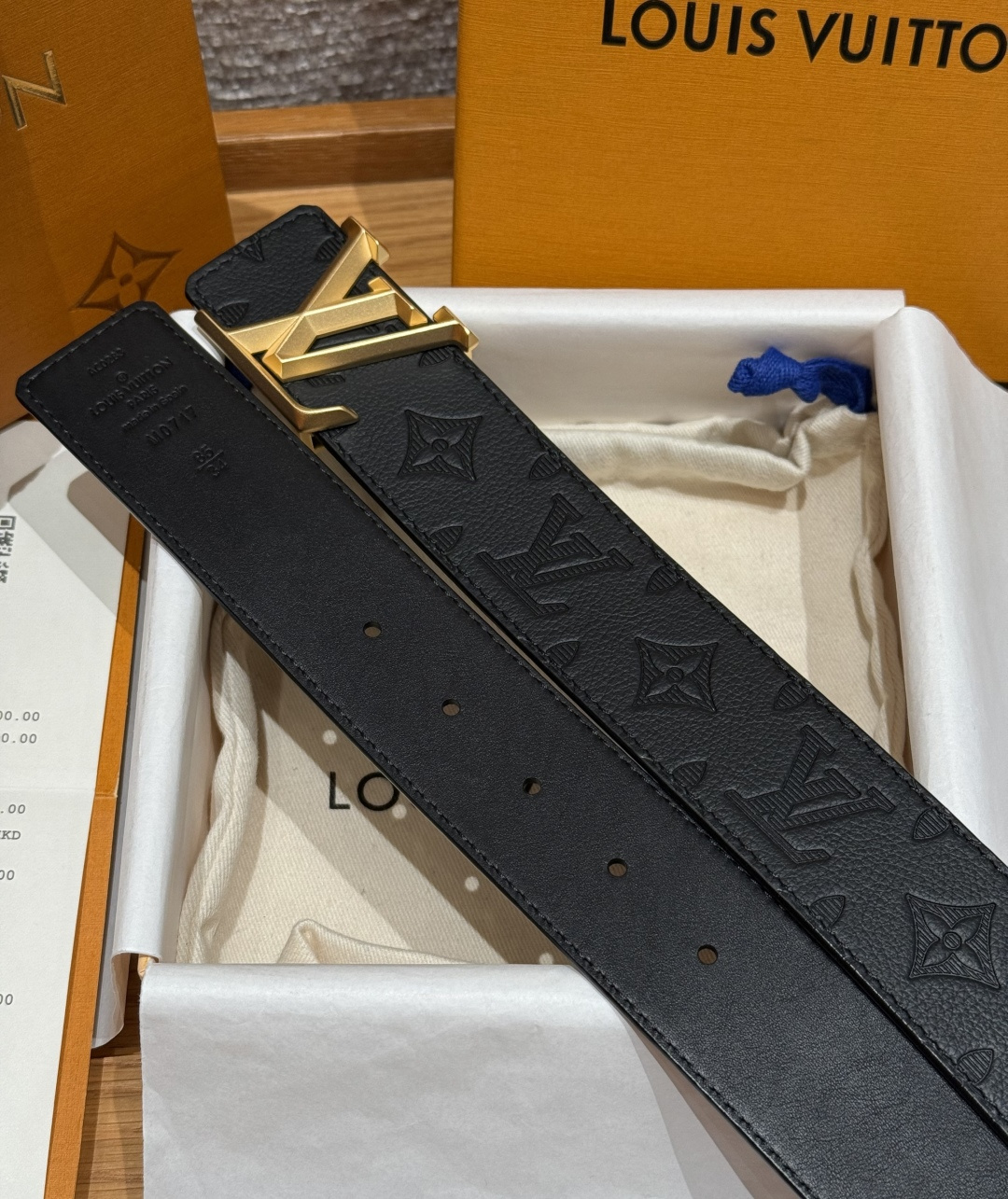 루이비통 피라미드 40mm 리버시블 벨트 상세 이미지 5