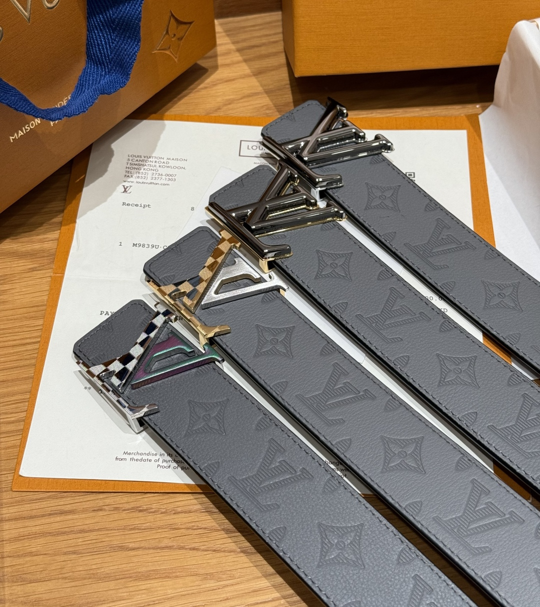 루이비통 피라미드 40mm 리버시블 벨트 상세 이미지 3