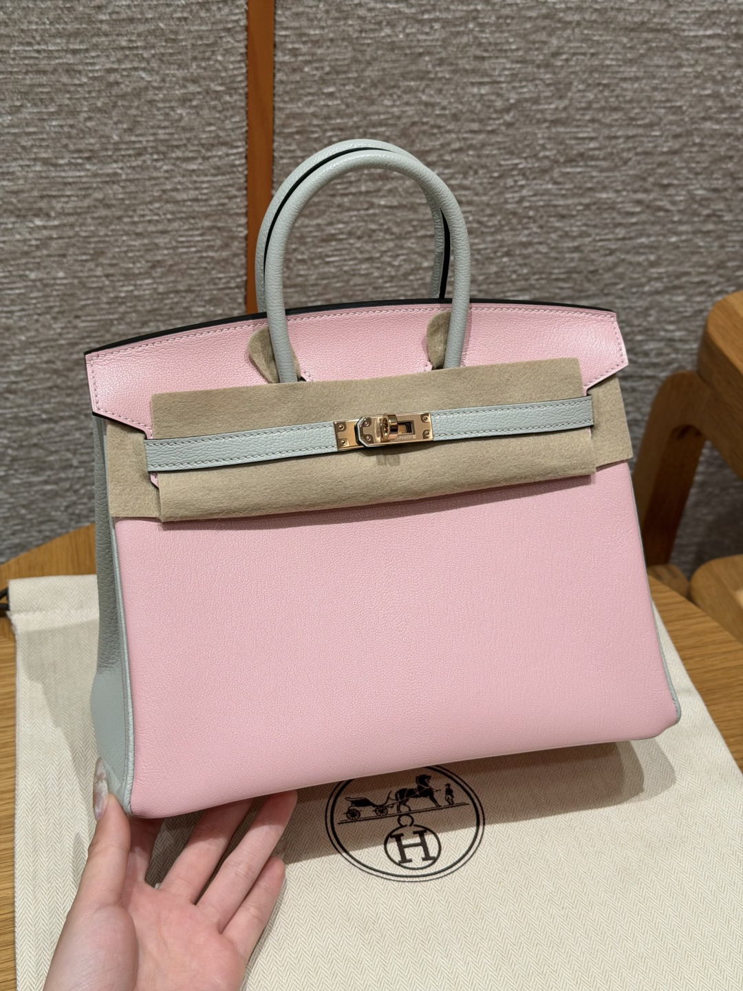 Hermès Birkin 25cm (rose sakura)