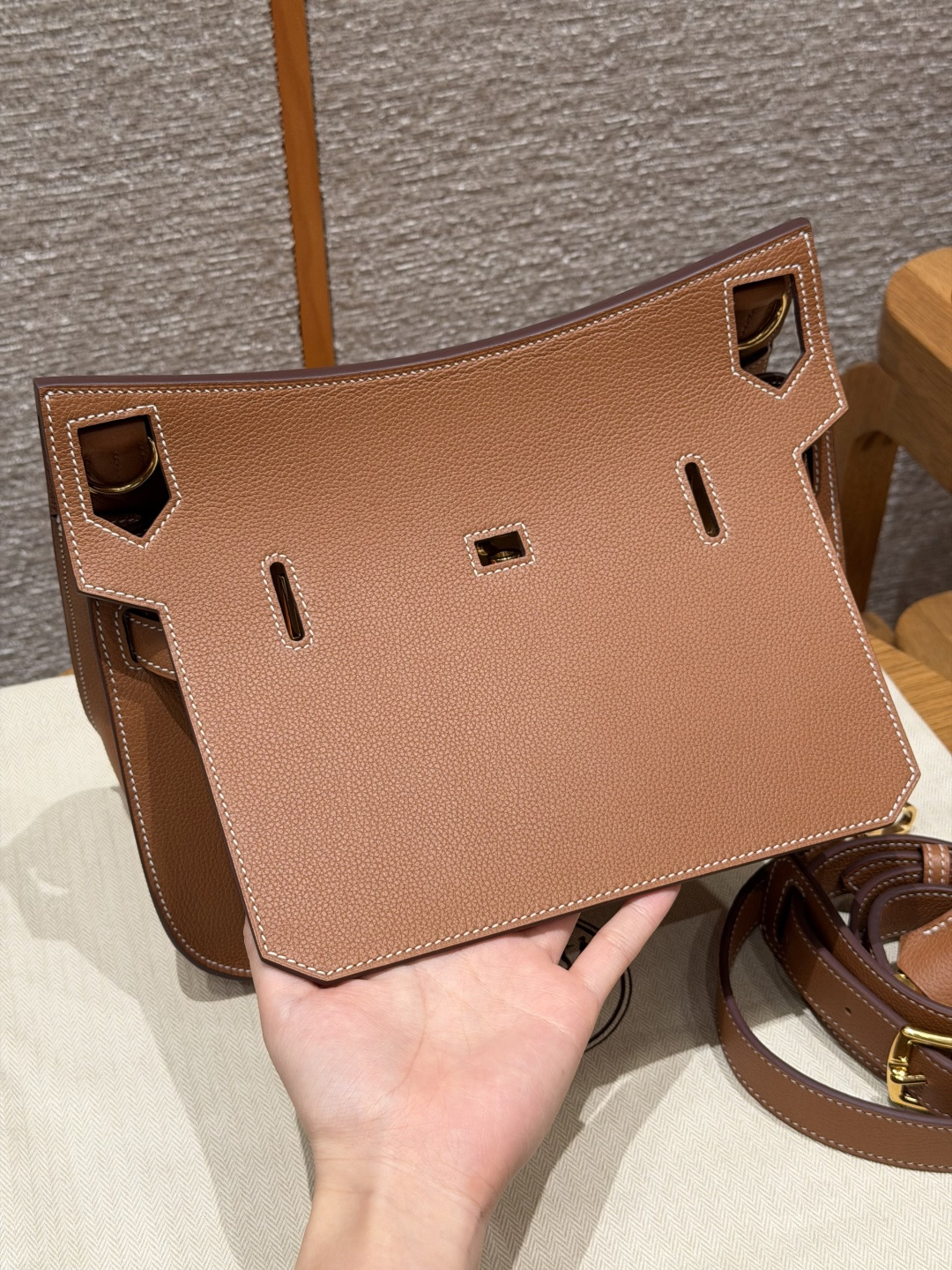 Hermès Jypsiere 28cm (gold)