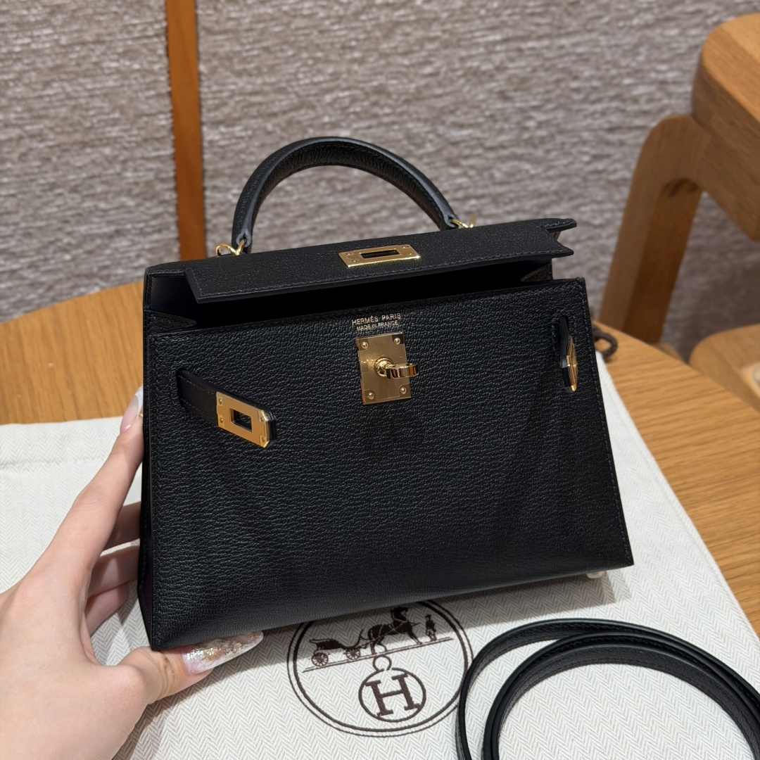 Hermès Kelly Mini 2 19cm (noir)