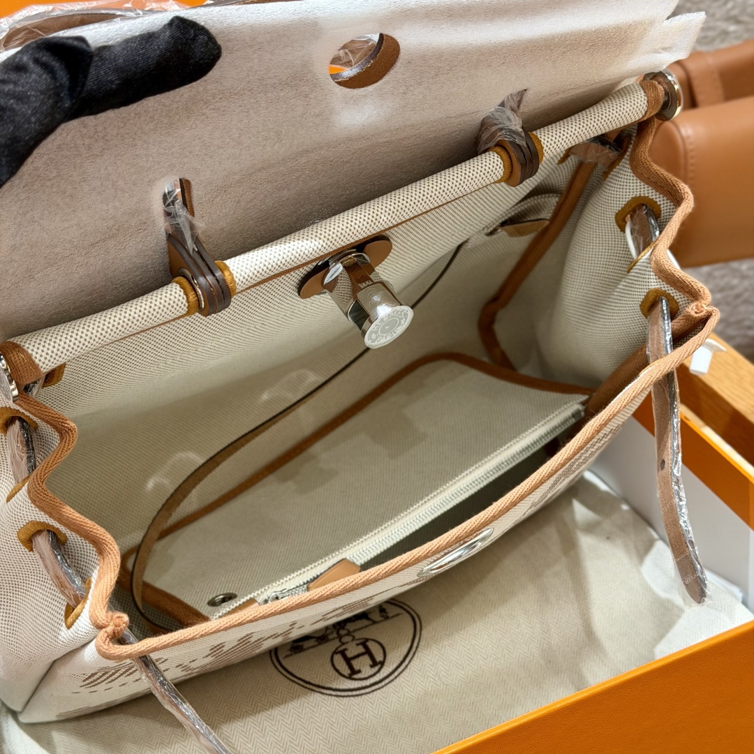 Hermès Herbag 31cm (Naturel Sable)