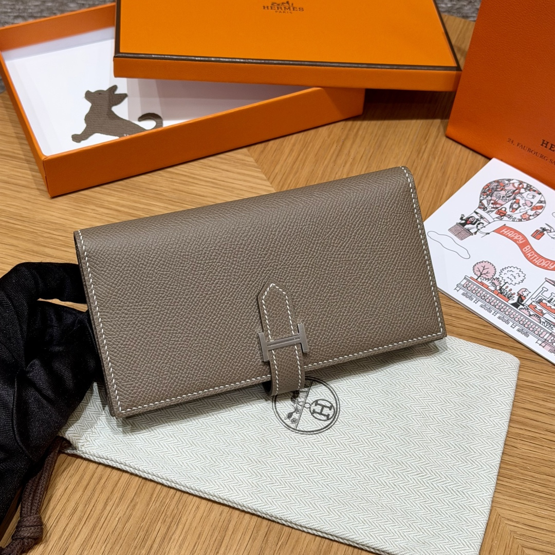 Hermès Bearn (etoupe)