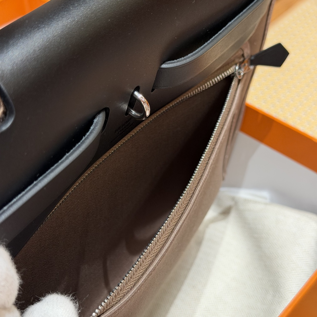 Hermès Herbag 31 31cm (etoupe)