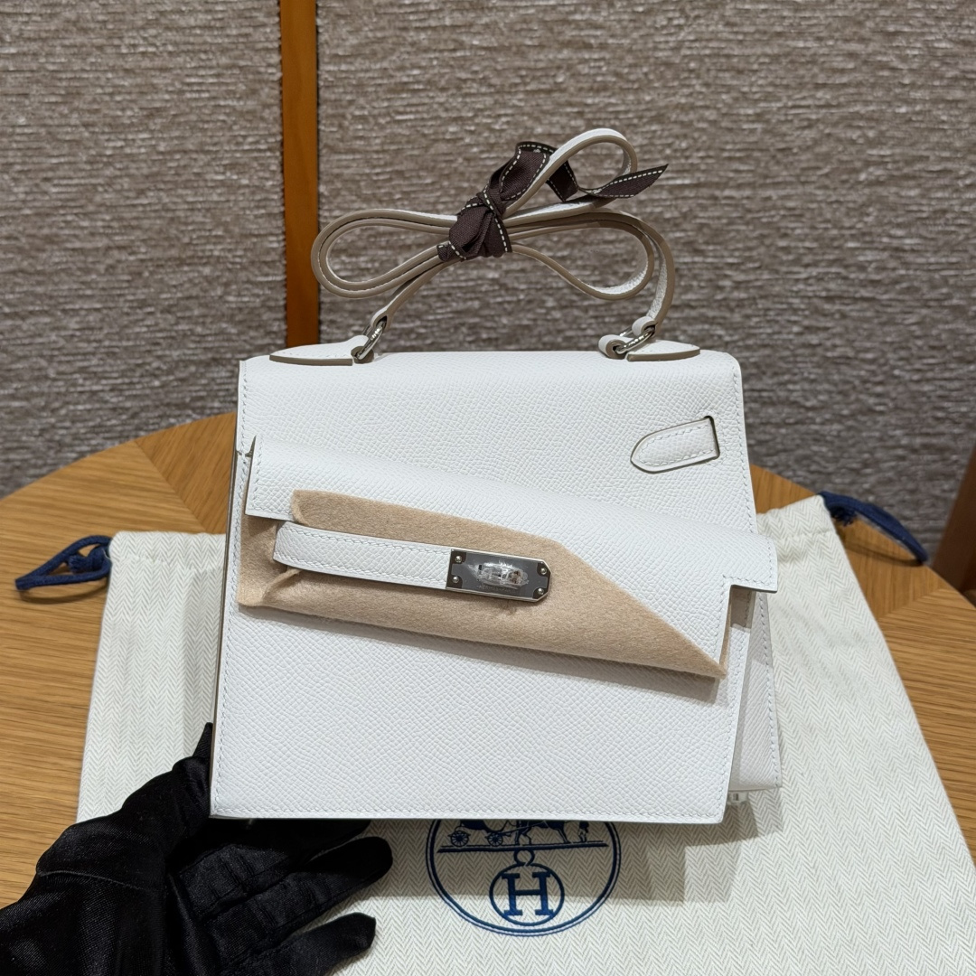 에르메스 켈리백 그레이 실버 하드웨어 18225