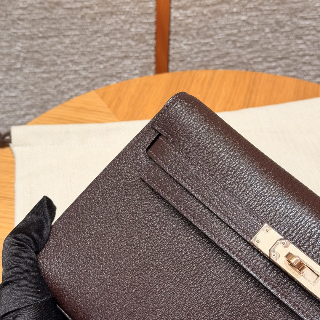 Hermès kelly elan 27cm (Rouge Sellier)