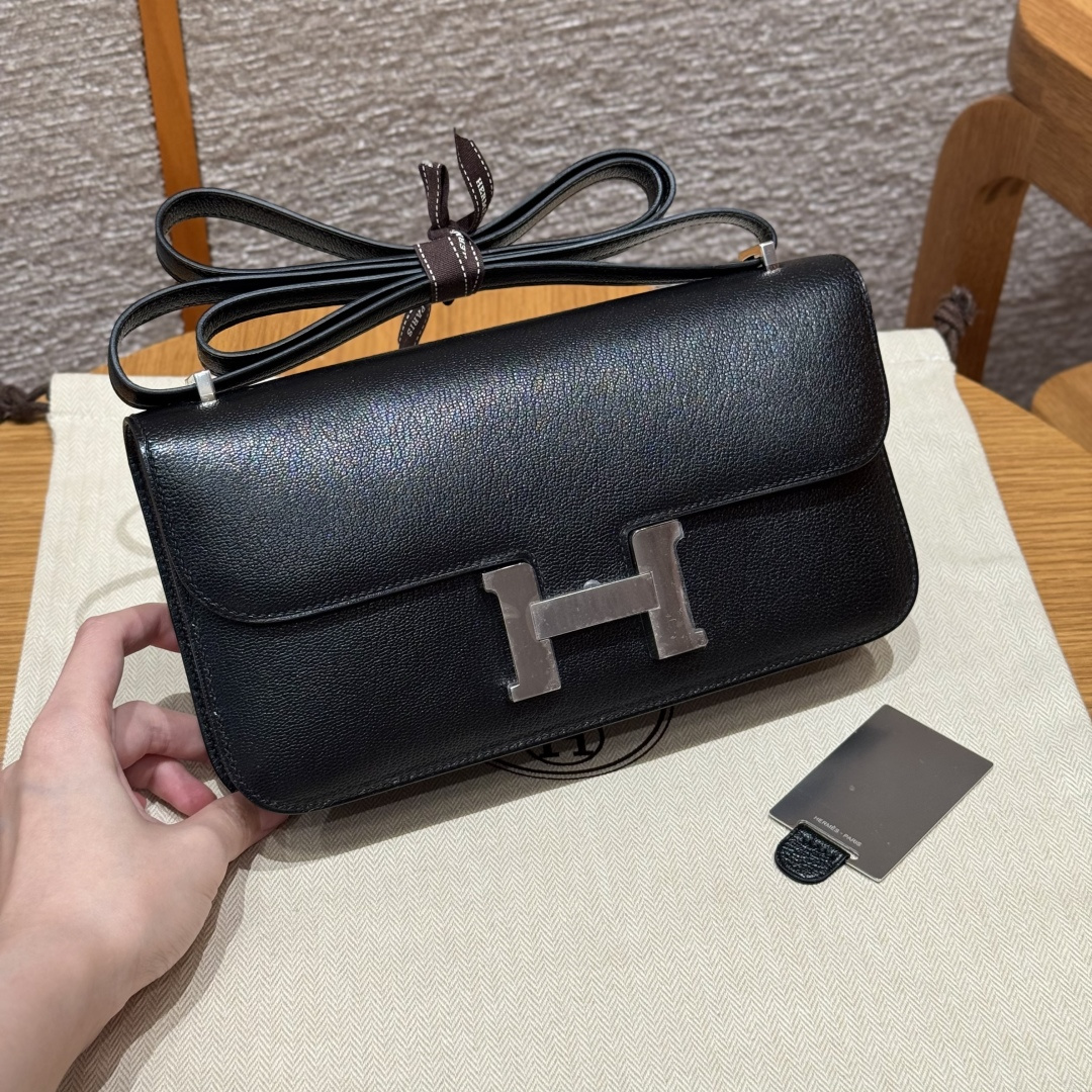 Hermès Constance Elan 24cm (noir)