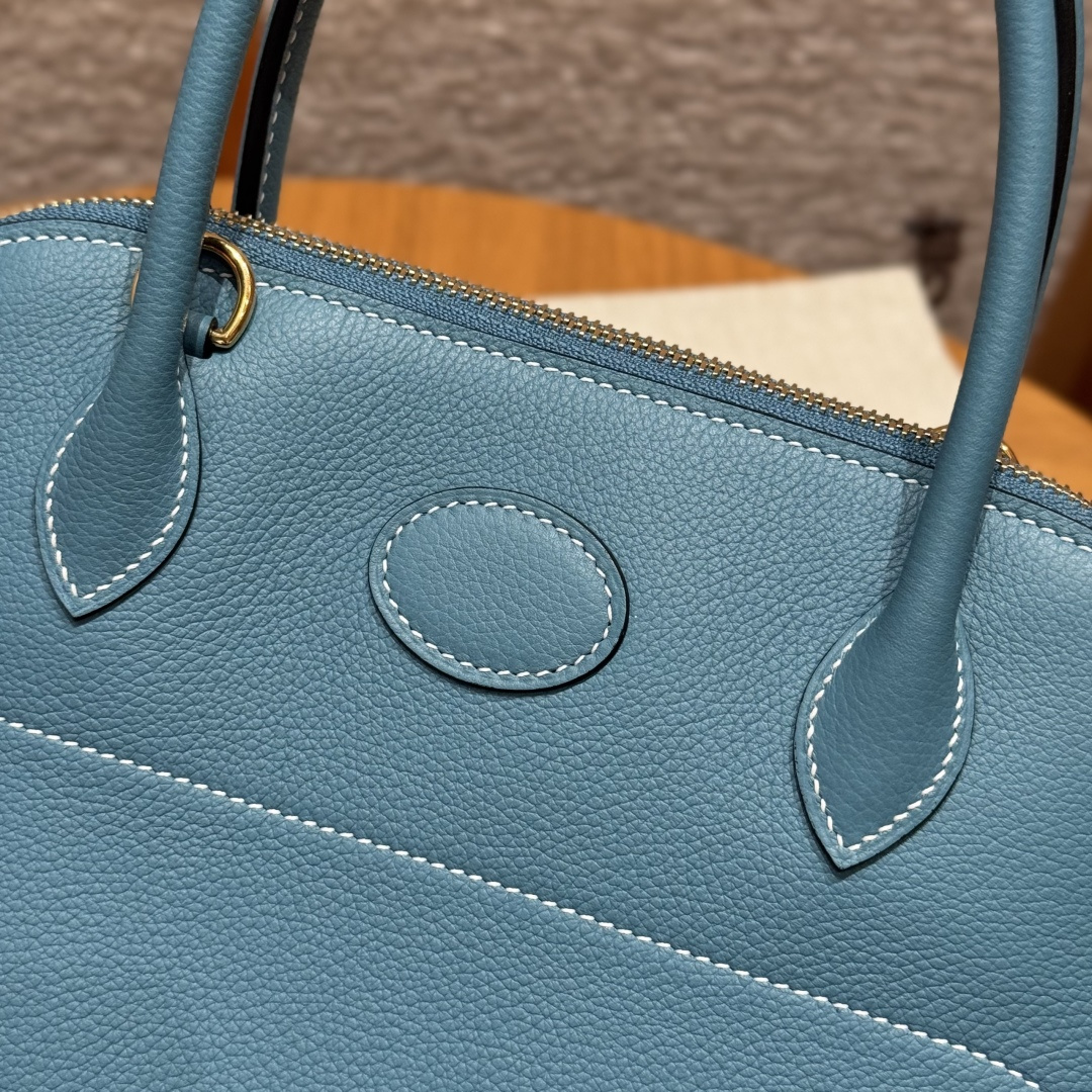 Hermès Bolide 25cm (Blue jean)