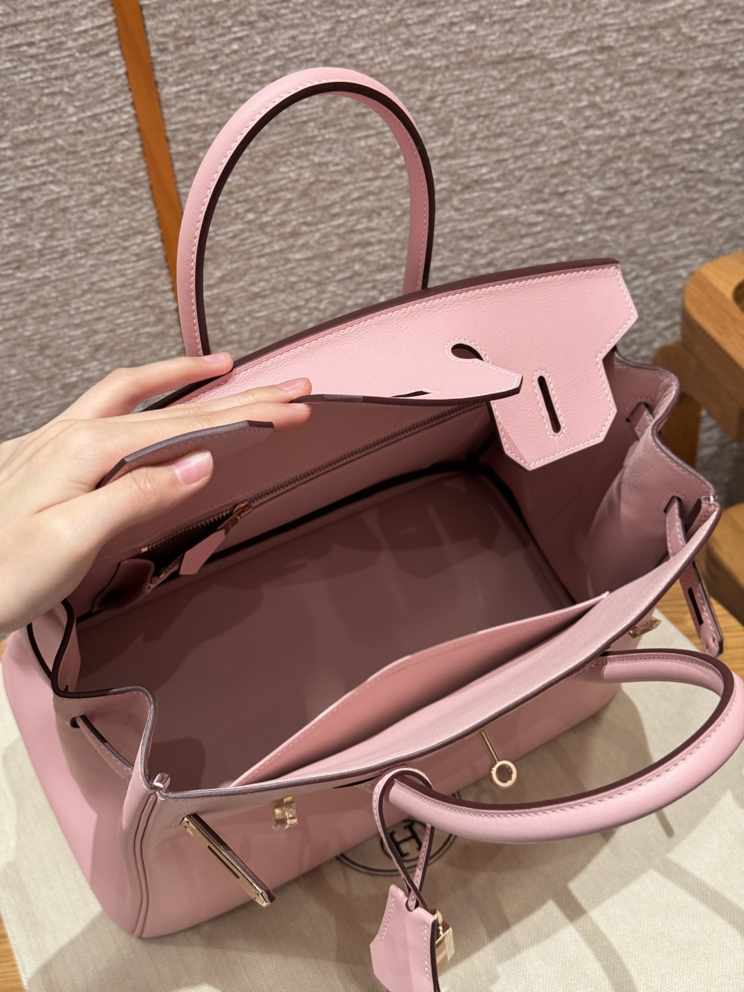 Hermès Birkin 30cm (Bleu Jean)