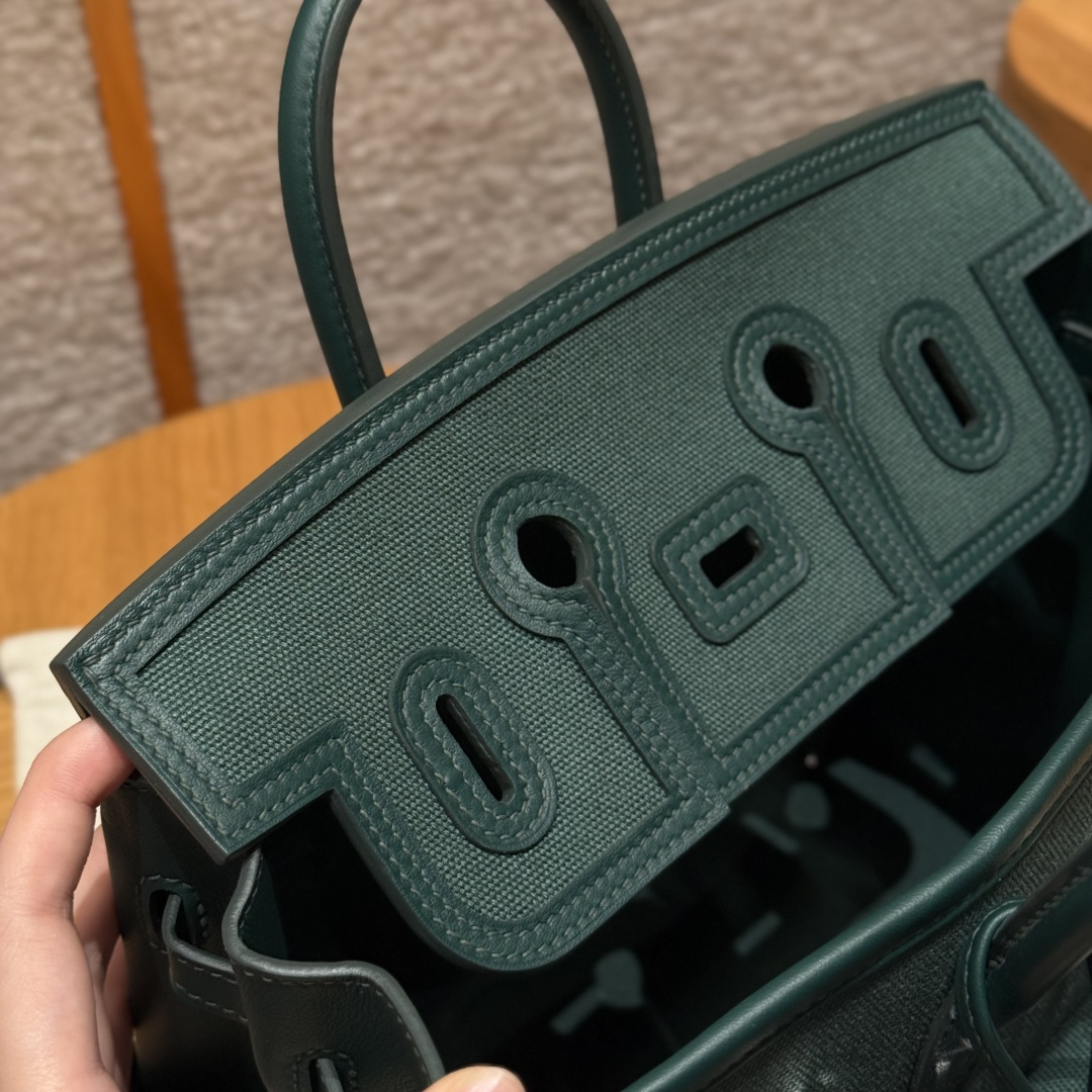 Hermès Birkin Cargo 25cm (Vert Moyen)