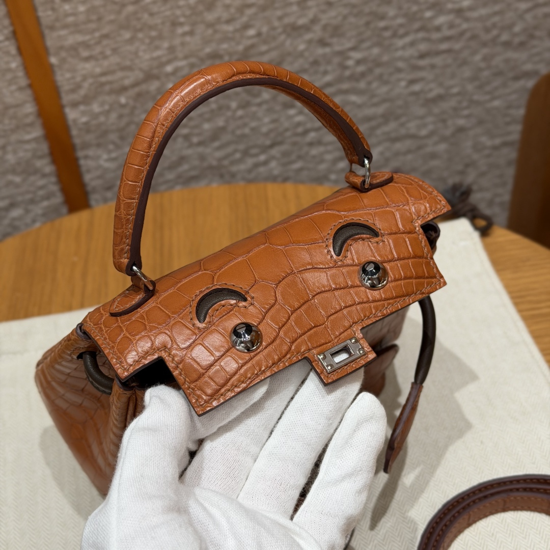 Hermès Kelly doll 16cm (gold)