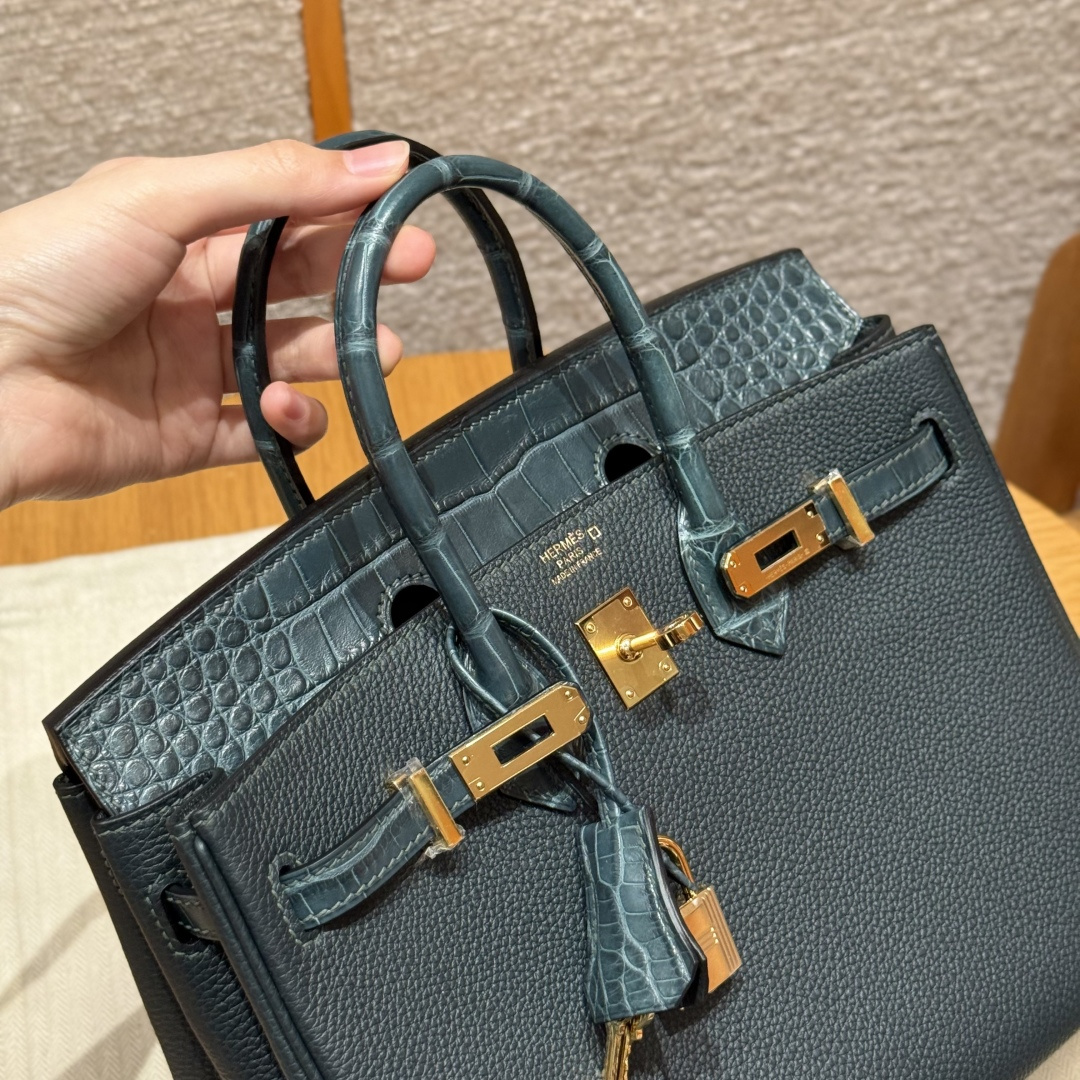 Hermès Birkin 25cm (Vert Cypres)