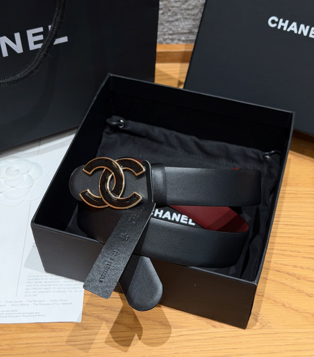 -香家✨双面小牛皮扣腰带系列 Ceinture 30 mm Réversible en Cuir de 
