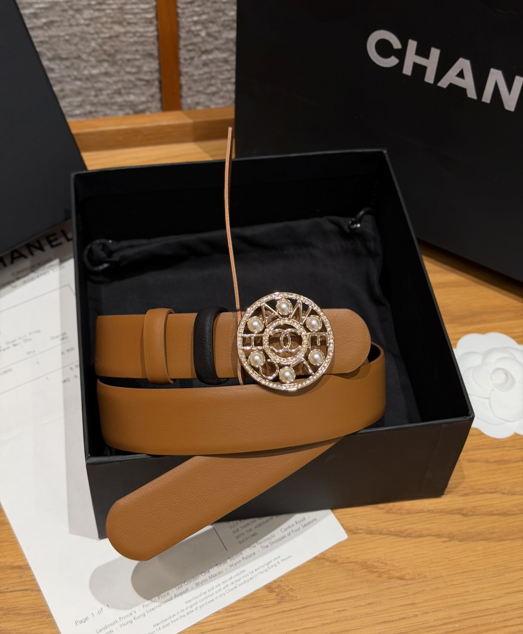 -香家✨双面小牛皮扣腰带系列 Ceinture 30 mm Réversible en Cuir de 