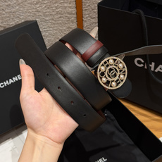 -香家✨双面小牛皮扣腰带系列 Ceinture 30 mm Réversible en Cuir de -香家✨双面小牛皮扣腰带系列 Ceinture 30 mm Réversible en Cuir de