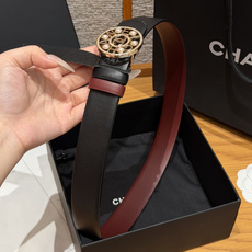 -香家✨双面小牛皮扣腰带系列 Ceinture 30 mm Réversible en Cuir de -香家✨双面小牛皮扣腰带系列 Ceinture 30 mm Réversible en Cuir de