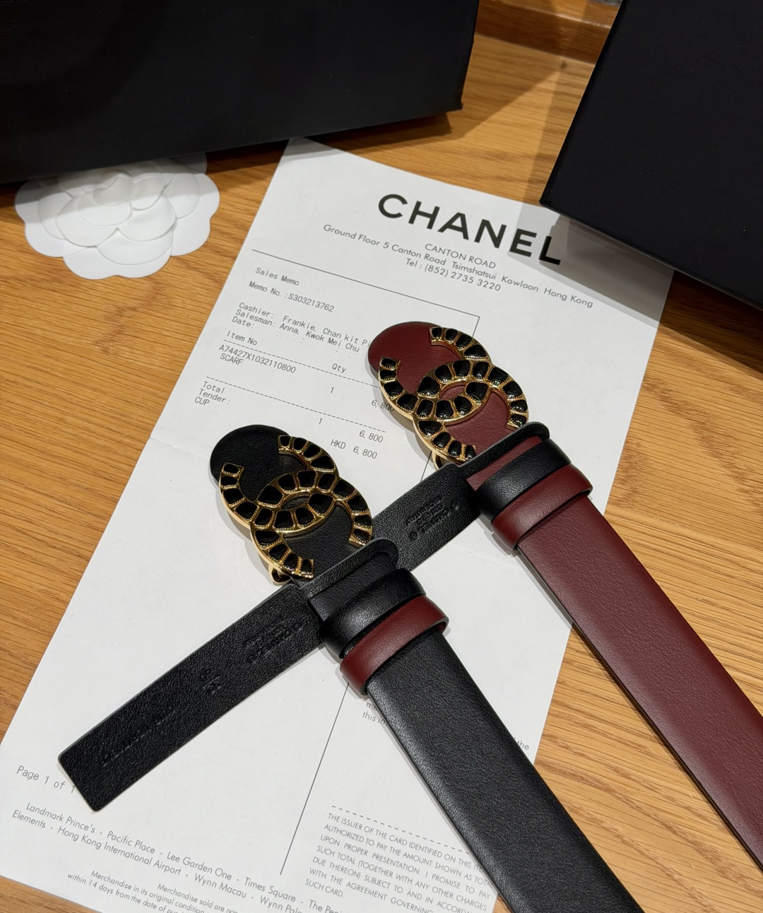 -香家✨双面小牛皮扣腰带系列 Ceinture 30 mm Réversible en Cuir de 