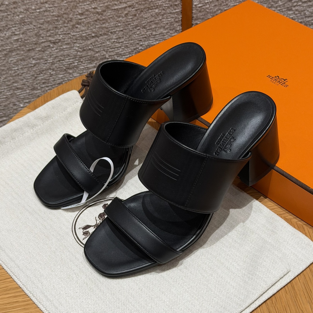 HERMES Monica Sandaal, teenslipper voor dames, lente/herfst, trendy en klassiek