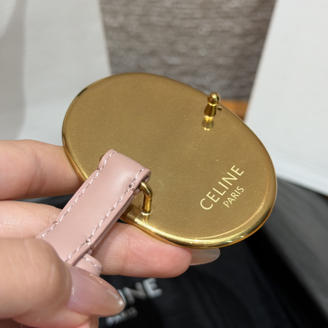 셀린느 MAISON 13mm 골드 버클 슬림 벨트 상세 이미지 6