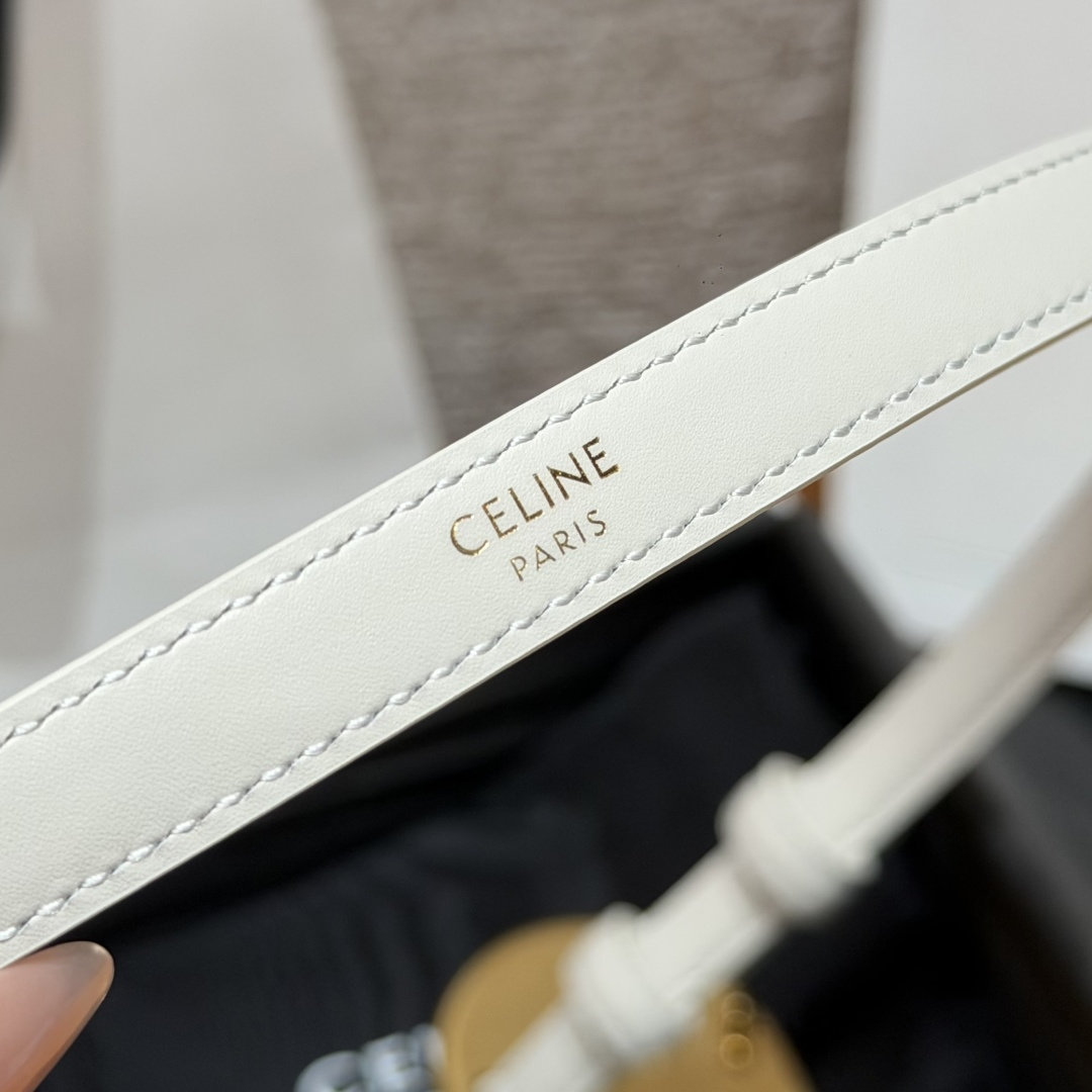 셀린느 메종 13mm 가죽 벨트 상세 이미지 8