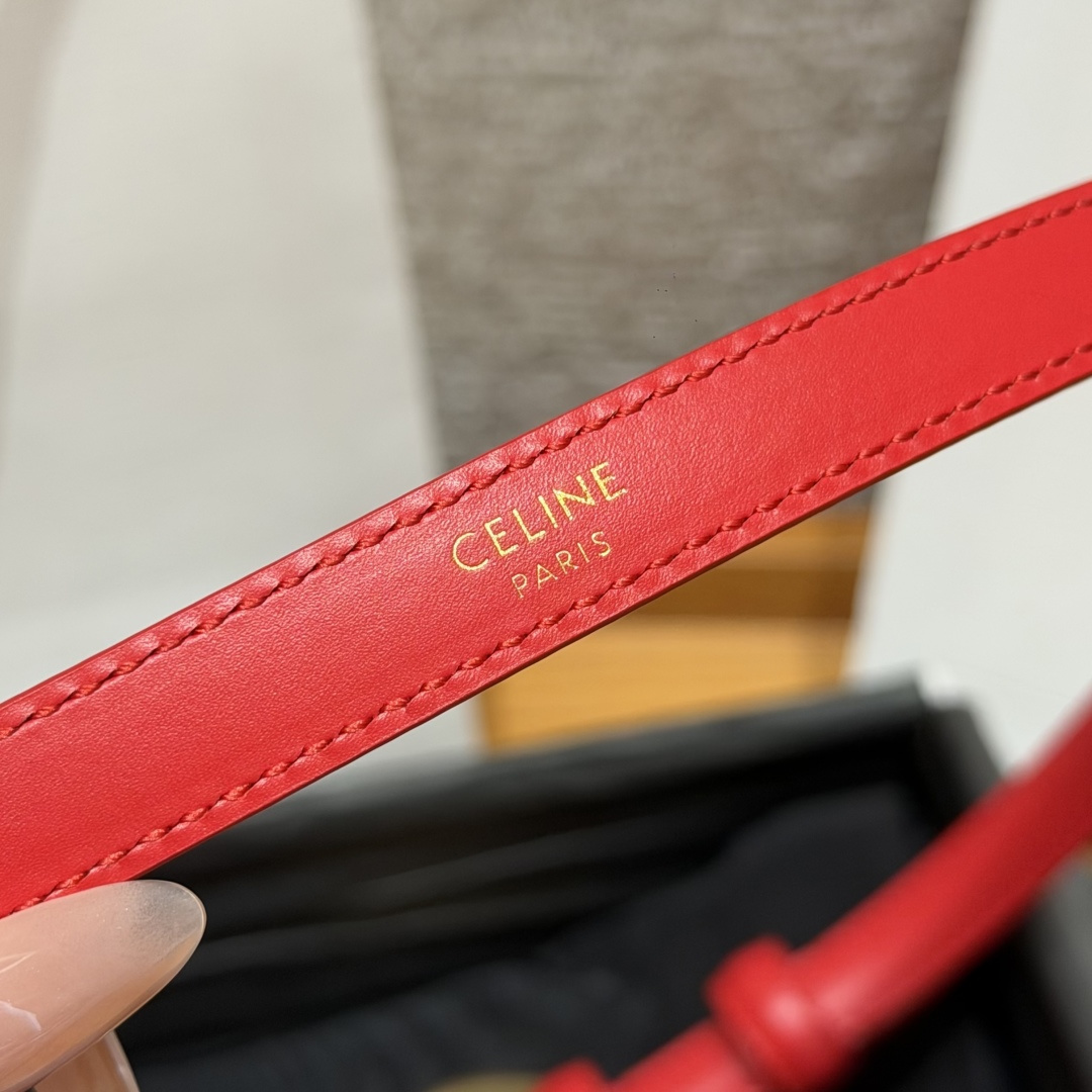 셀린느 메종 13mm 가죽 벨트 상세 이미지 8