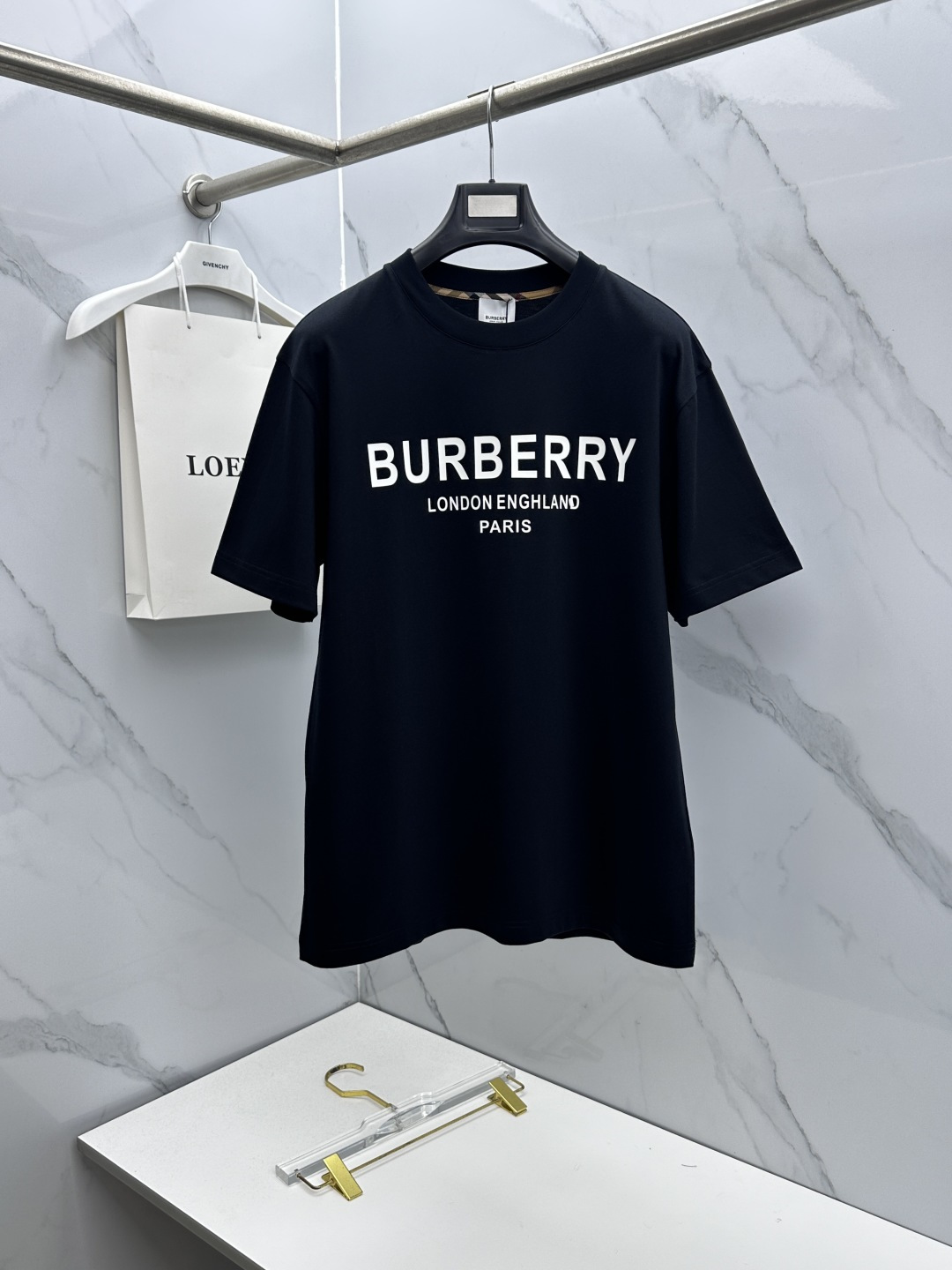 🆕Burberry巴宝莉 2026春夏新款短袖 官网同款T恤 双纱纯棉面料 多元化搭配 是眼下时尚前沿的