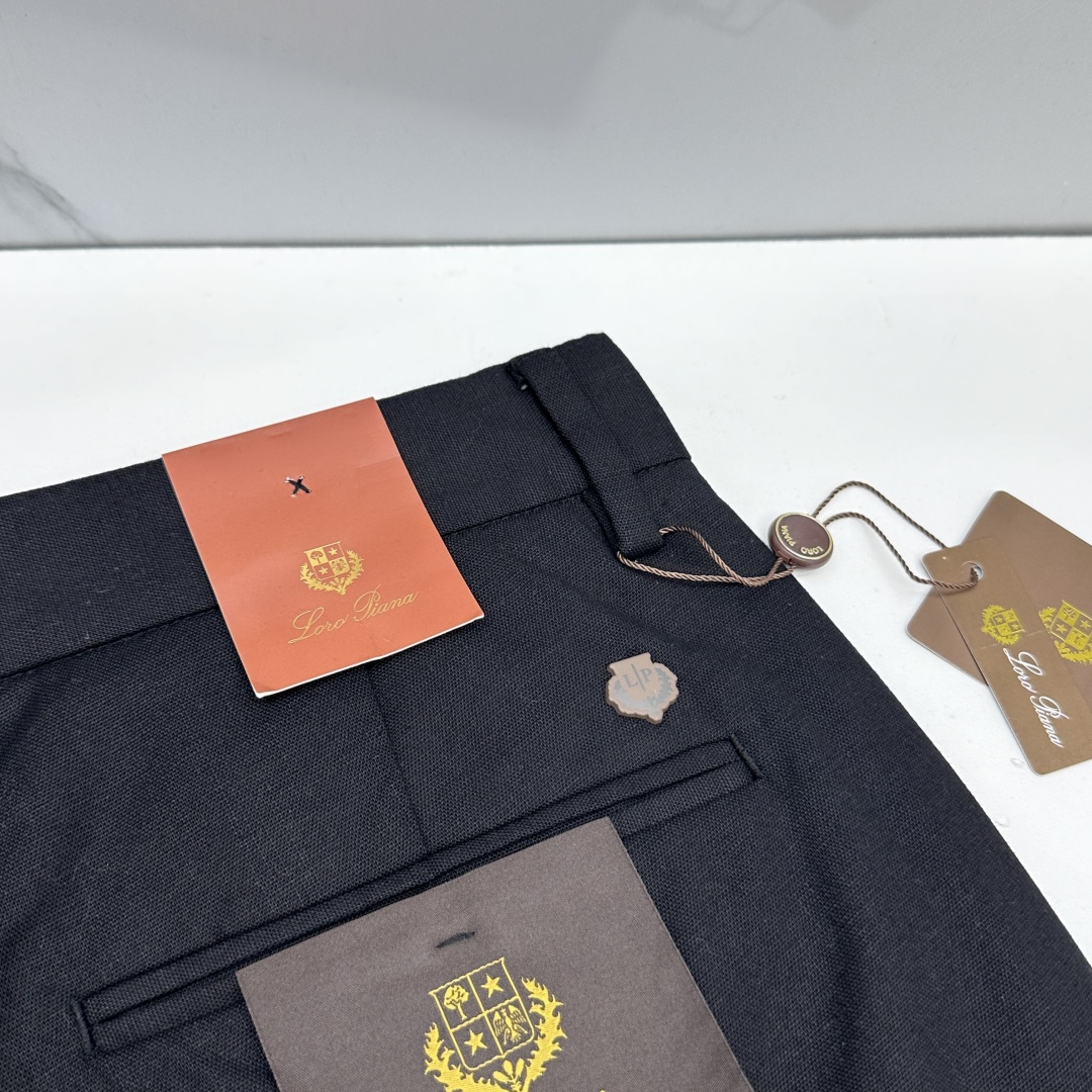 🆕Lss春夏新品休闲裤西裤，官网同步发售，裤身工艺设计，客供辅料、高定棉麻面料，代工厂出品免检！每个细节