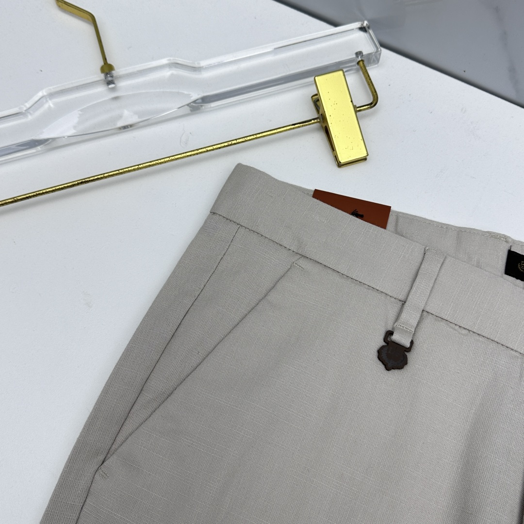 🆕Lss春夏新品休闲裤西裤，官网同步发售，裤身工艺设计，客供辅料、高定棉麻面料，代工厂出品免检！每个细节