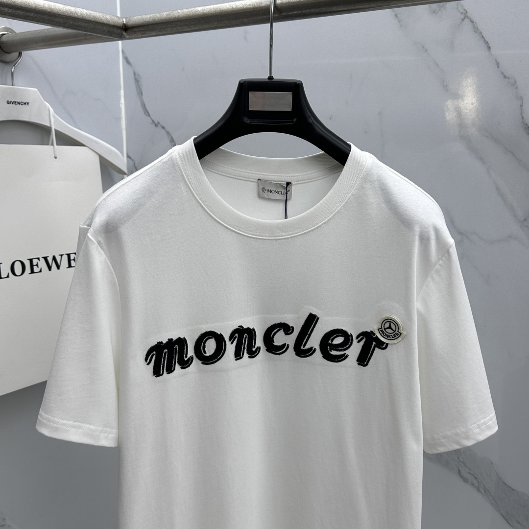 🆕Moncler蒙口 2026春夏新款短袖 官网同款T恤 双纱纯棉面料 多元化搭配 是眼下时尚前沿的创新