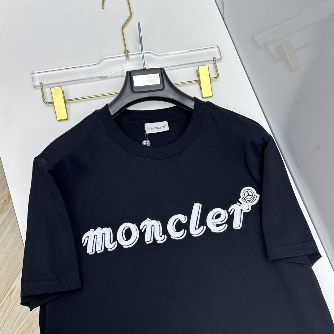 🆕Moncler蒙口 2026春夏新款短袖 官网同款T恤 双纱纯棉面料 多元化搭配 是眼下时尚前沿的创新