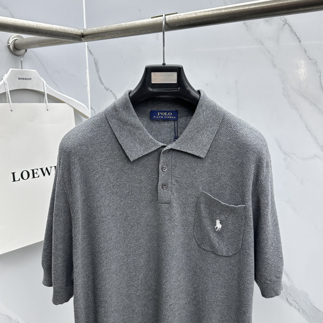 🆕Polo 2026ss夏季新品男士针织翻领短袖衫！独家首发 采用纤维超细与高弹的伊力特纱线织造而成，质