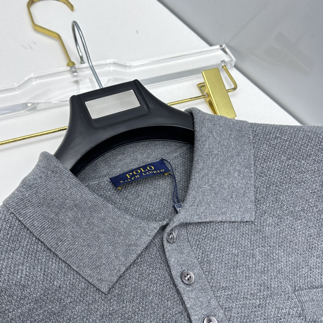 🆕Polo 2026ss夏季新品男士针织翻领短袖衫！独家首发 采用纤维超细与高弹的伊力特纱线织造而成，质