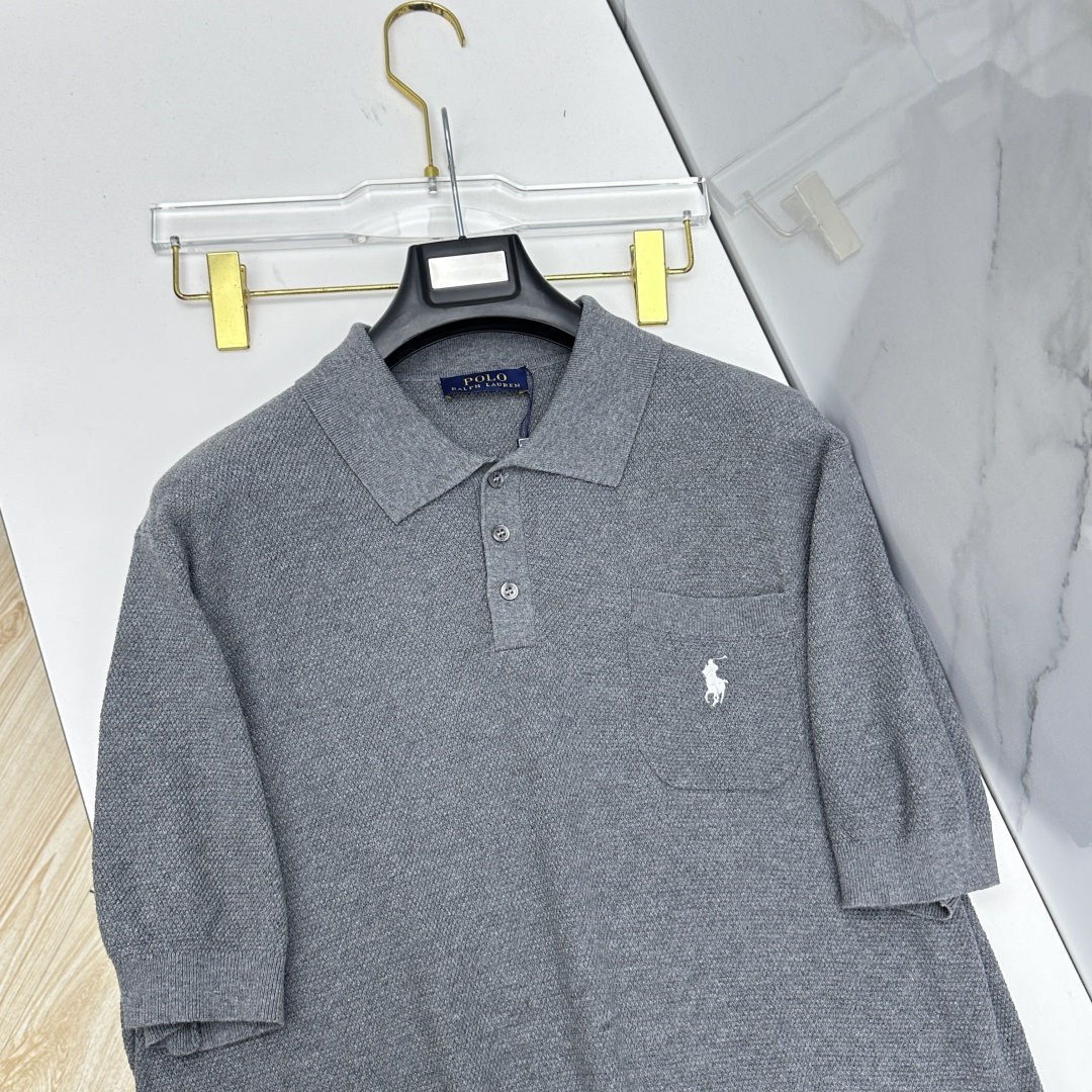 🆕Polo 2026ss夏季新品男士针织翻领短袖衫！独家首发 采用纤维超细与高弹的伊力特纱线织造而成，质